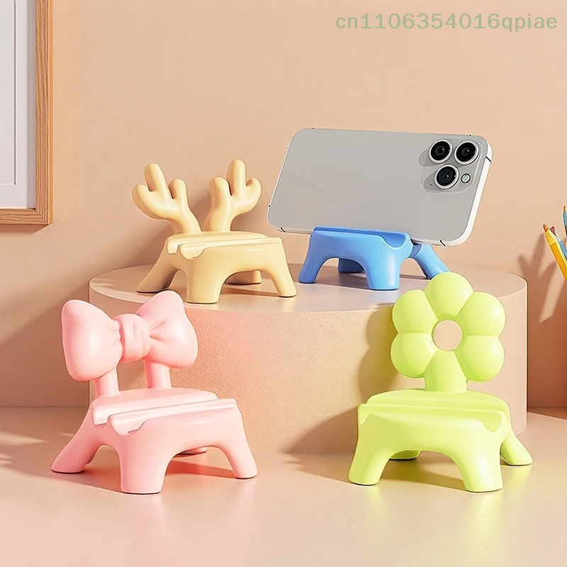 Tablet Phone Accessories - （Summer4）1 Pc Dopamine Color Creative Stool