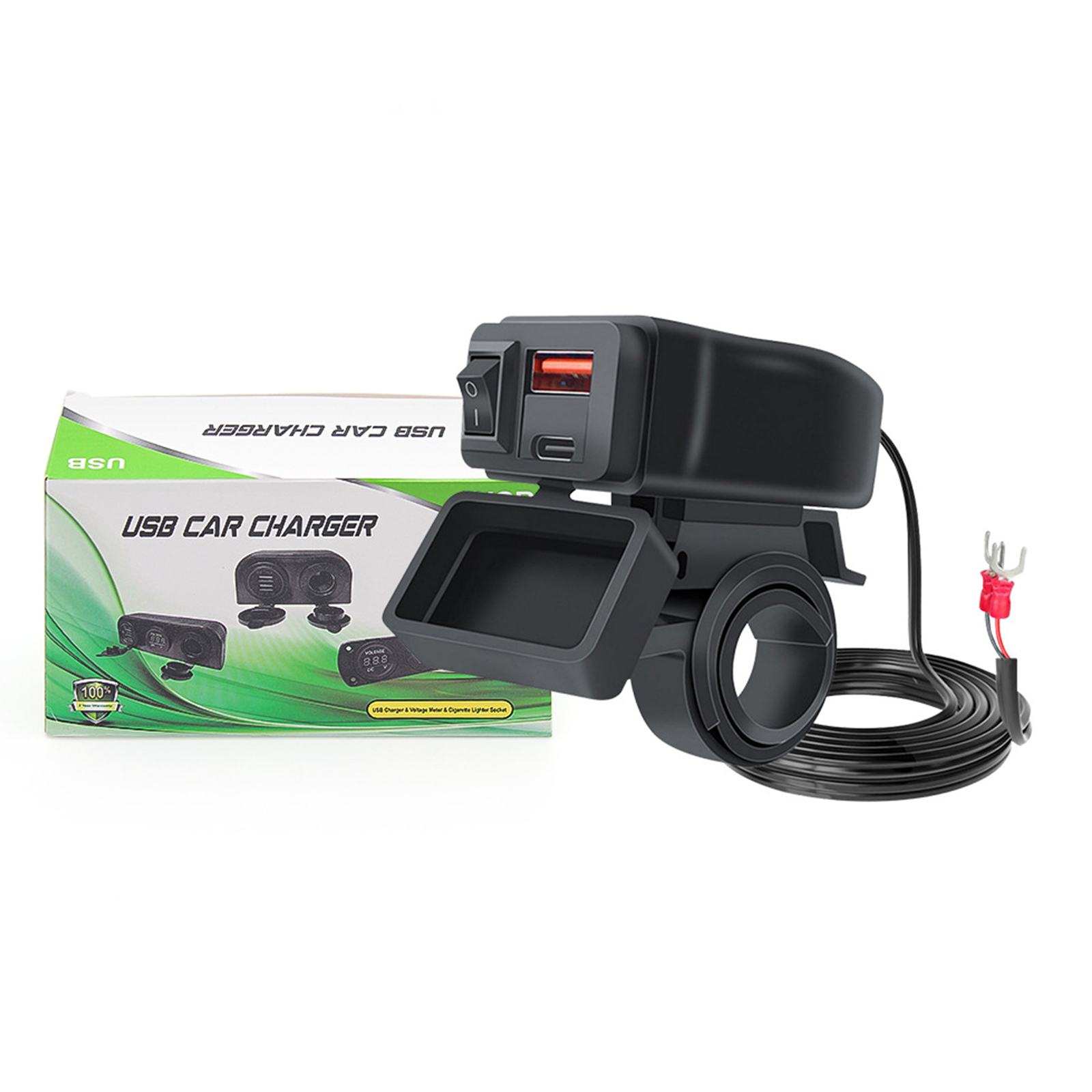 Tablet Phone Accessories - Motorcycle Phone Charger with ON/Off Switch