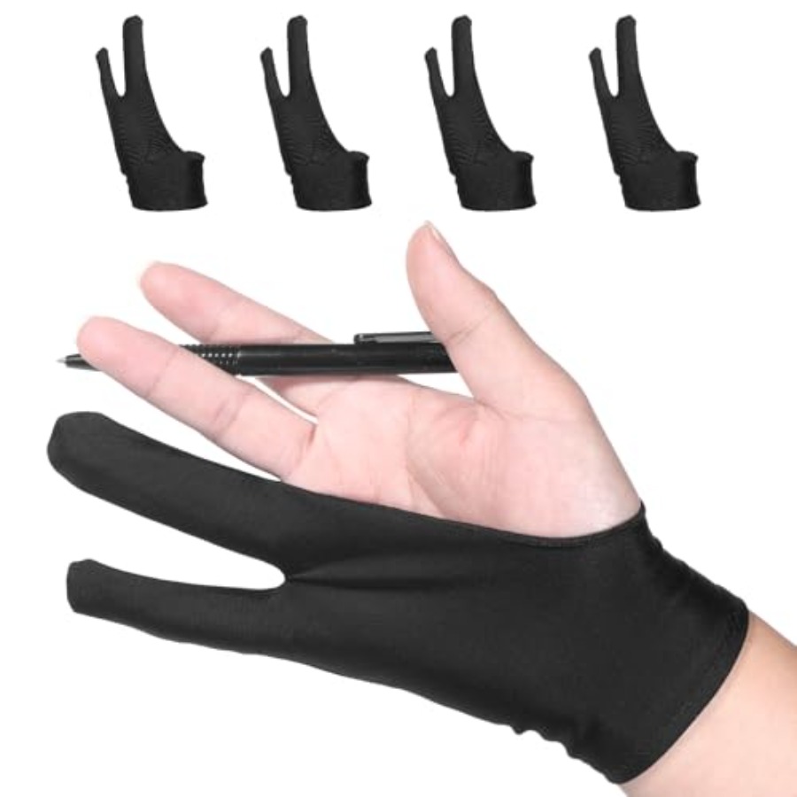 Drawing Glove Artist - 4 Pack Drawing Glove Digital Drawing