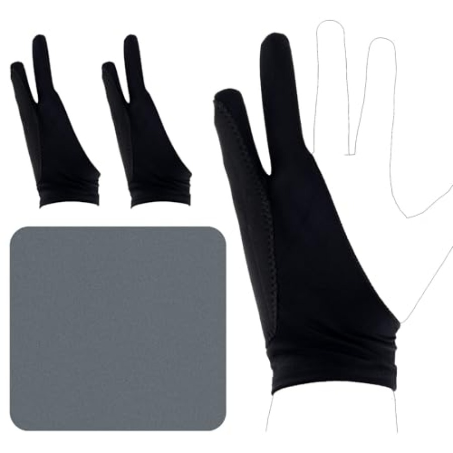 Drawing Glove Artist - Two-Finger Artist Glove for iPad and