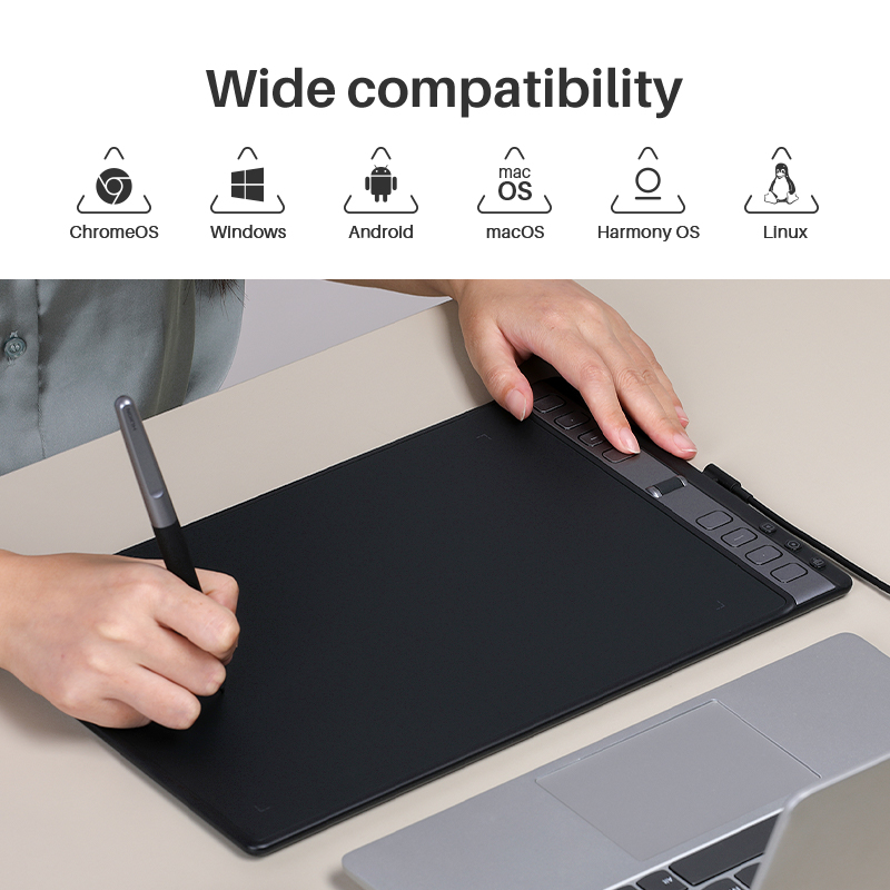 Huion Inspiroy 2 L 10.5x6.56 I - Graphic Tablet Accessories recensie en prijs