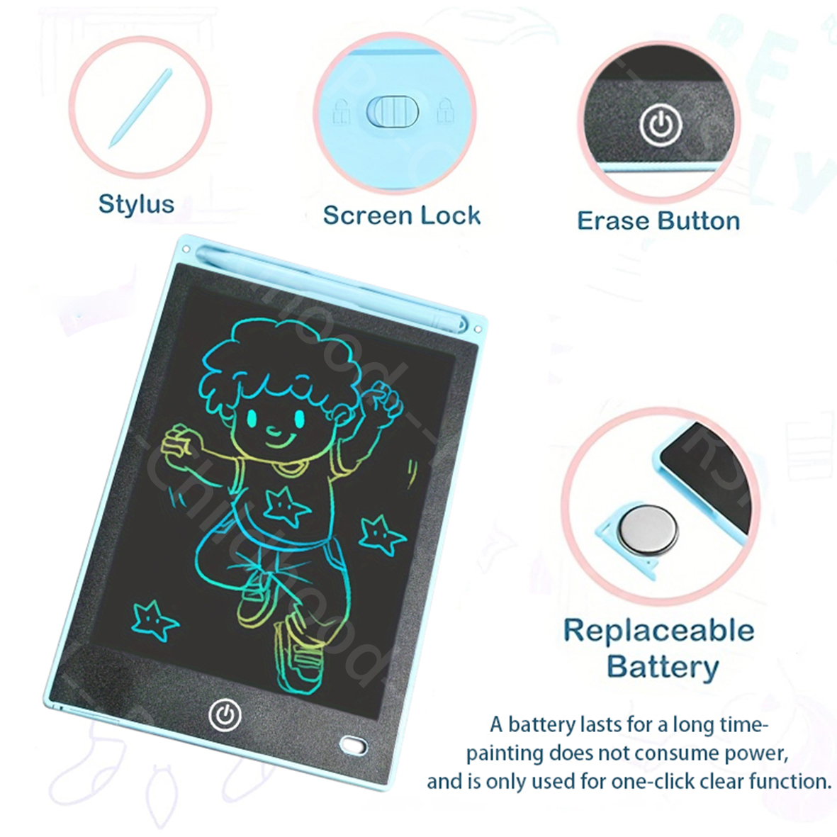 8.5 Inch LCD Writing Tablet Di - Graphic Tablet Accessories recensie en prijs