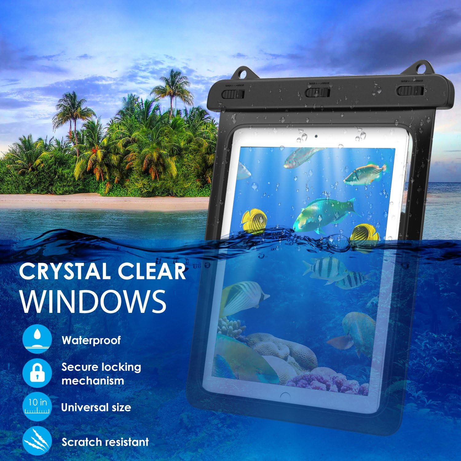 MoKo Waterproof Tablet Case Ta - Tablet Accessories Bag recensie en prijs