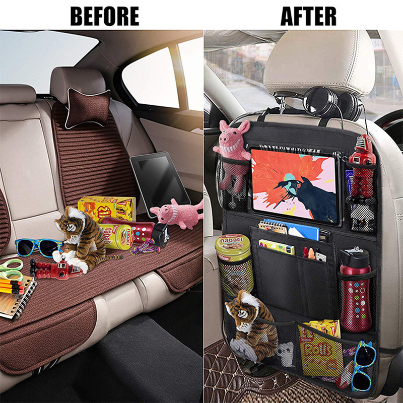 1pc Car Backseat Organizer wit - Tablet Accessories Bag recensie en prijs