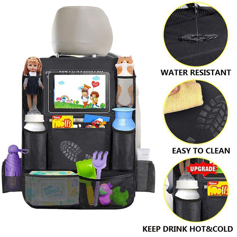 1pc Car Backseat Organizer wit - Tablet Accessories Bag recensie en prijs