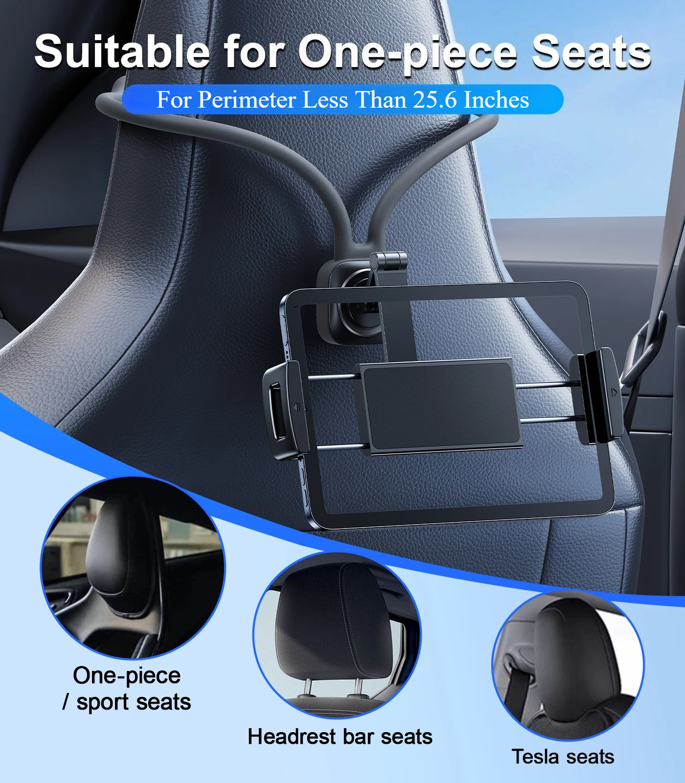 Hipacool Car Seatback Tablet H - Car Accessories Tablet Holder recensie en prijs
