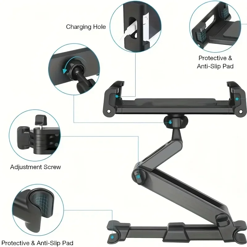 Foldable Car Phone Holder Back - Car Accessories Tablet Holder recensie en prijs