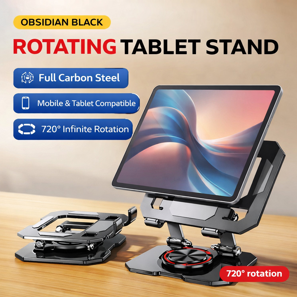 360° Rotating Metal Tablet Sta - Blackview Tablet Accessories recensie en prijs