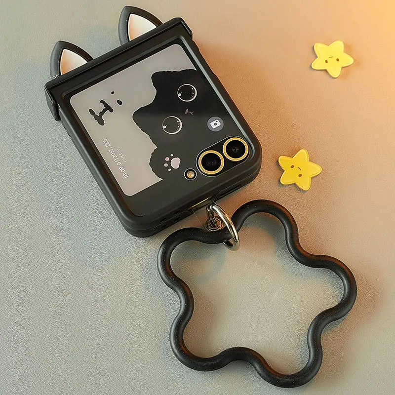 Cute Ears Hinge Phone Case For - Motorola Tablet Accessories recensie en prijs