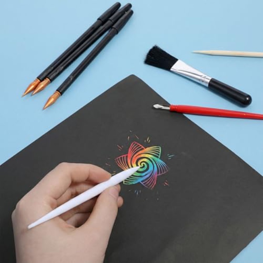 Scratch Art Tools, 9 Pieces Sc - Drawing Glove Artist recensie en prijs