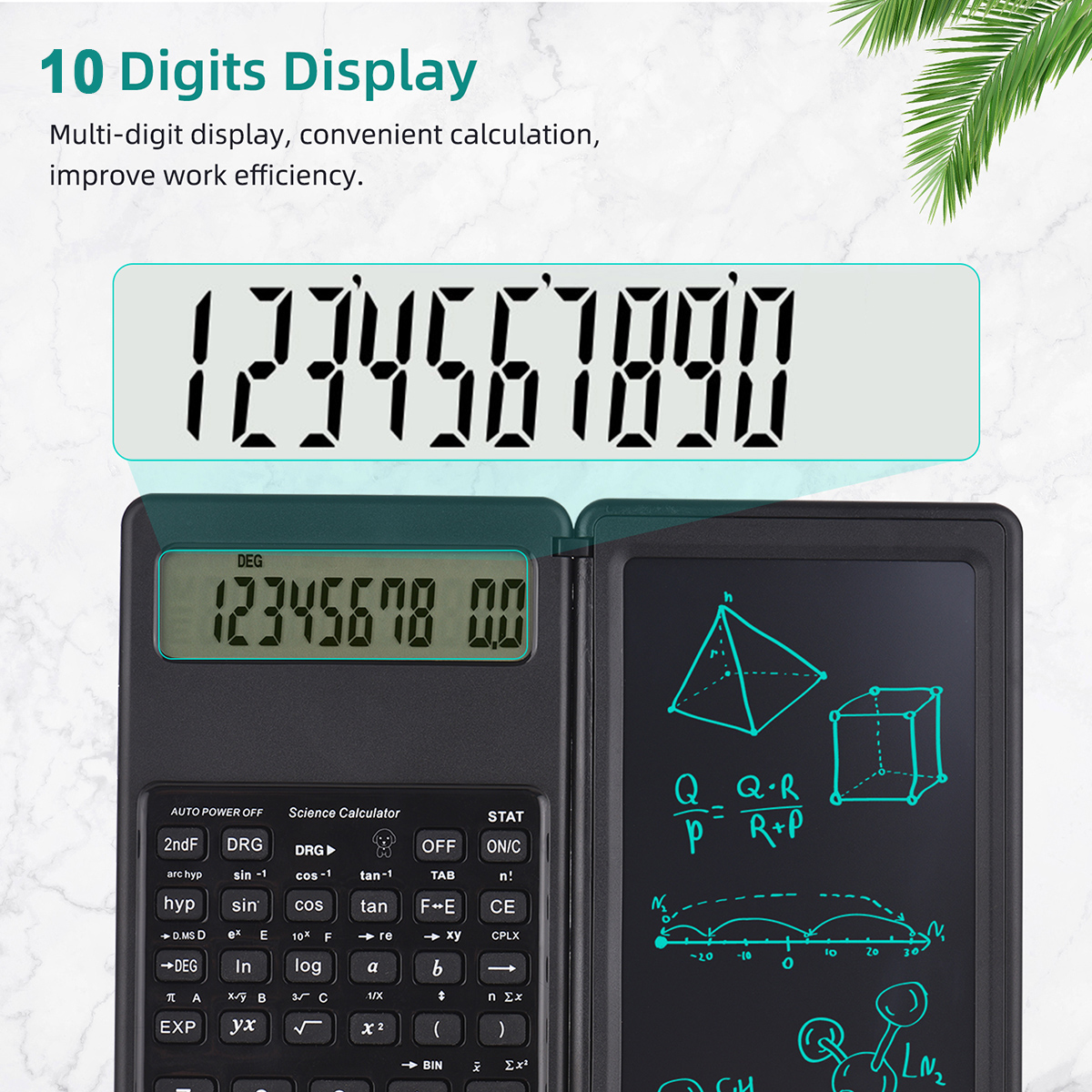 Foldable Scientific Calculator - Graphic Tablet Accessories recensie en prijs
