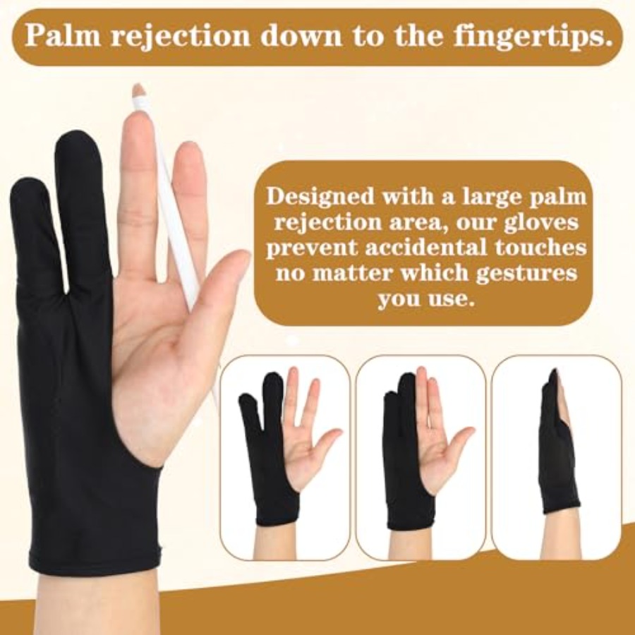 Sibba 2x Two Finger Drawing Gl - Drawing Glove Artist recensie en prijs