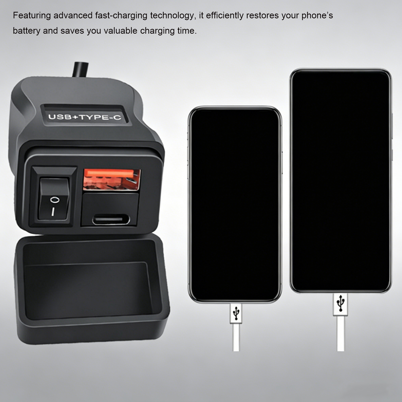 Motorcycle Phone Charger with  - Tablet Phone Accessories recensie en prijs