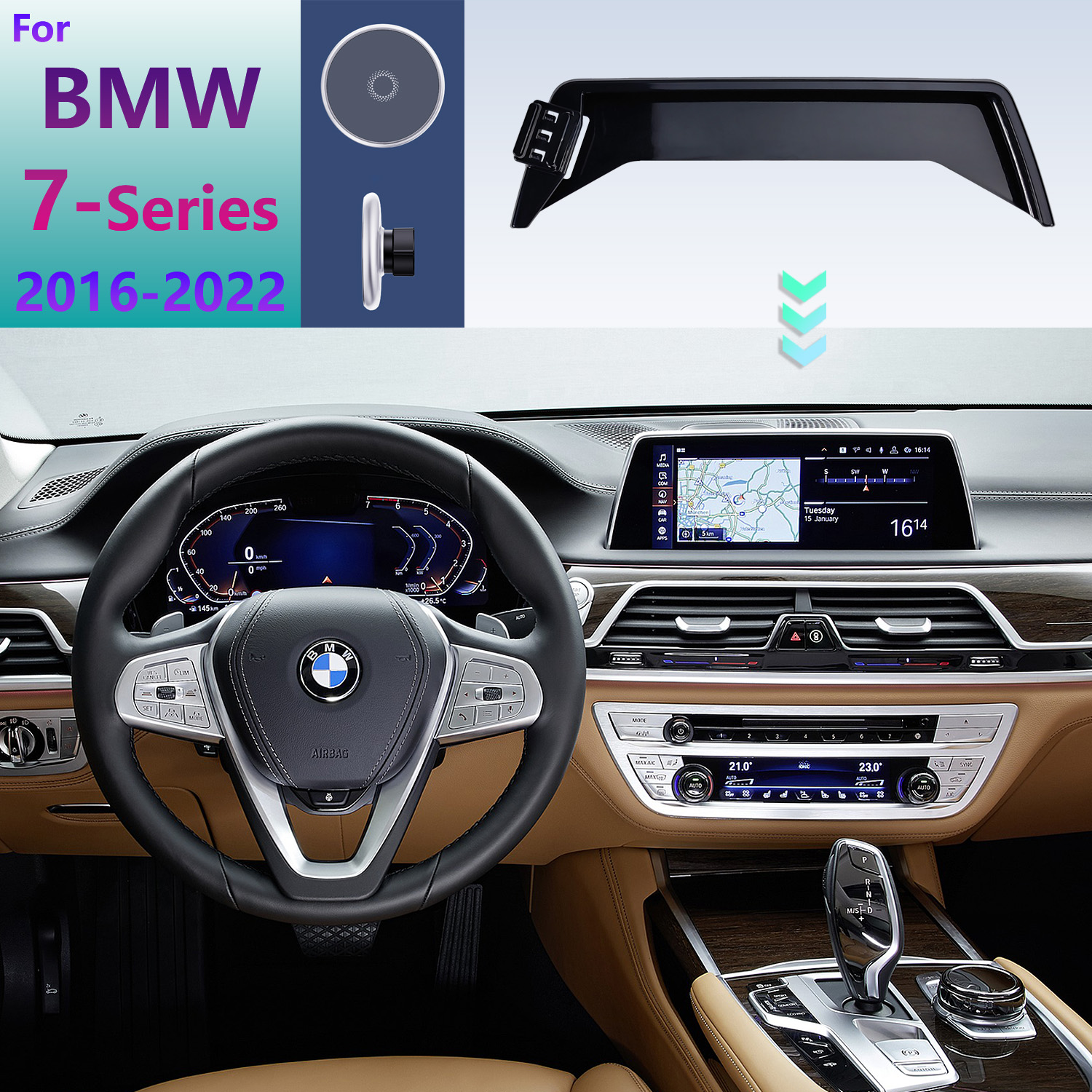 For BMW 7 Series G11 G12 2016  - Bmw Accessories Tablet Holder recensie en prijs