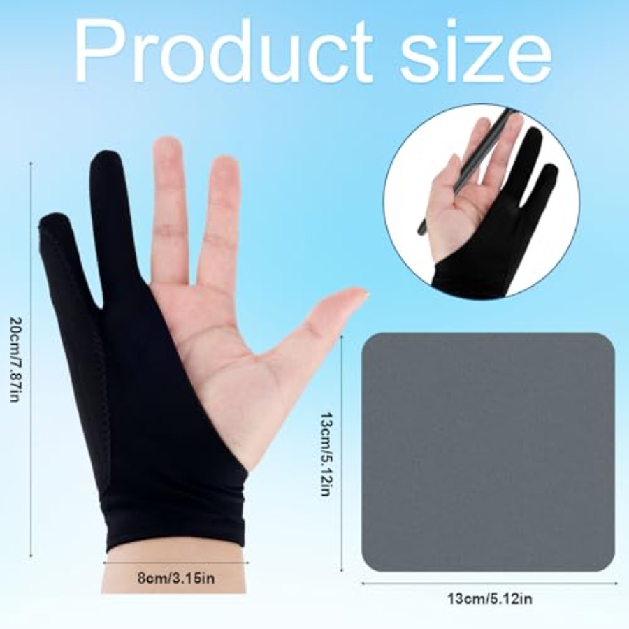 Two-Finger Artist Glove for iP - Drawing Glove Artist recensie en prijs