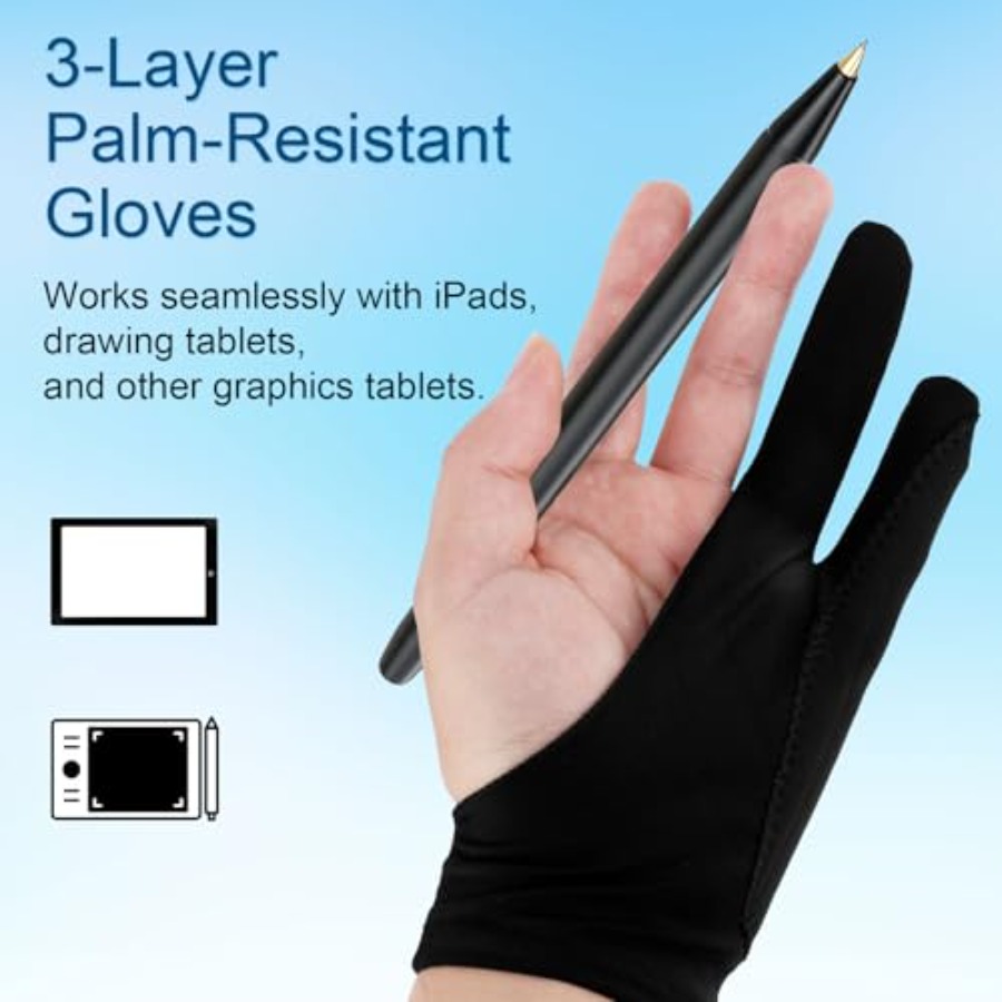 Two-Finger Artist Glove for iP - Drawing Glove Artist recensie en prijs