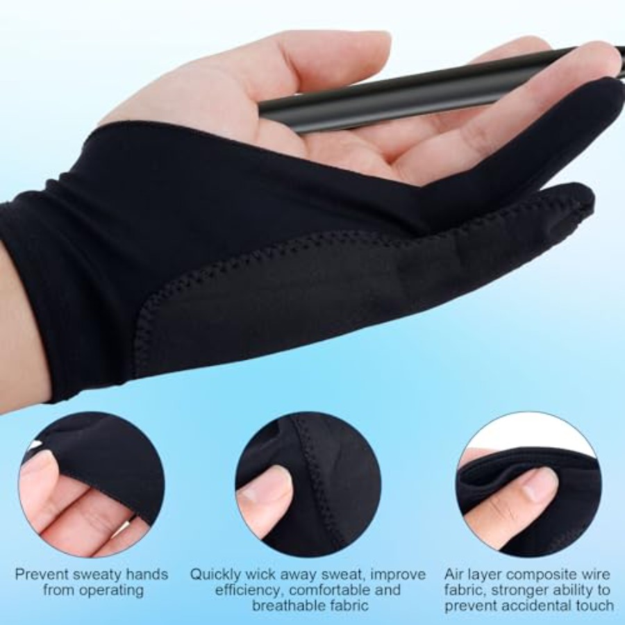 Two-Finger Artist Glove for iP - Drawing Glove Artist recensie en prijs
