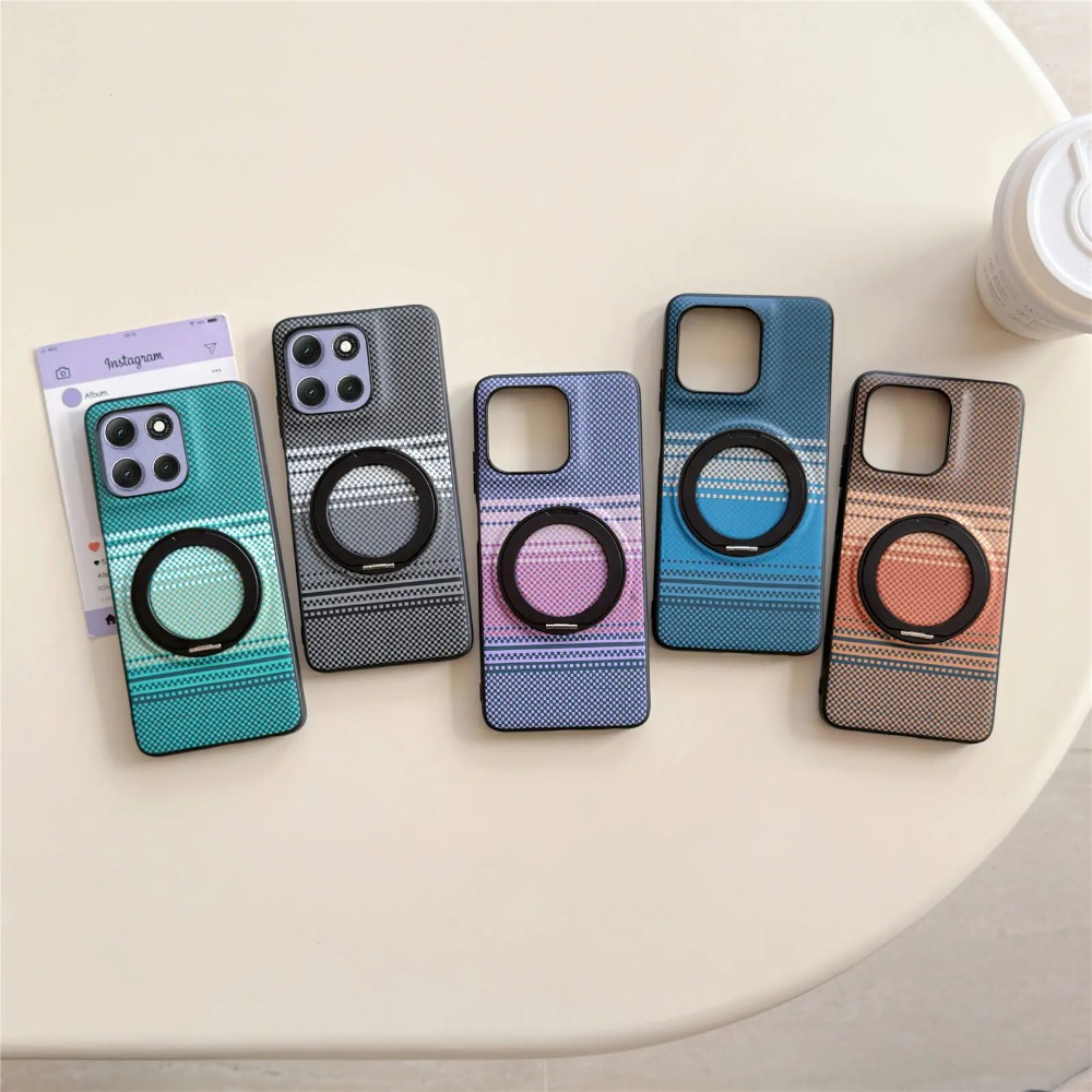 Luxury Metal Ring Magnetic Lea - Motorola Tablet Accessories recensie en prijs
