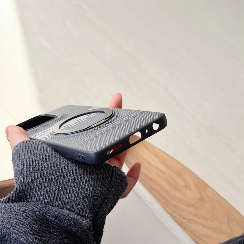 Luxury Metal Ring Magnetic Lea - Motorola Tablet Accessories recensie en prijs