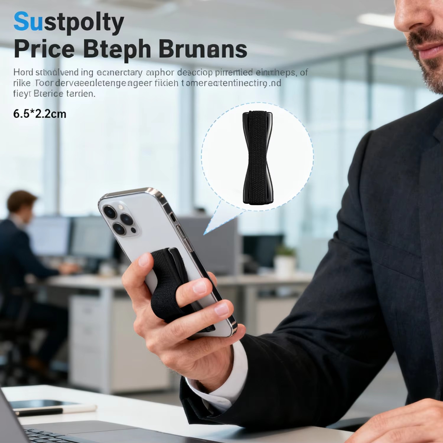Portable Phone Grip Elastic St - Tablet Phone Accessories recensie en prijs