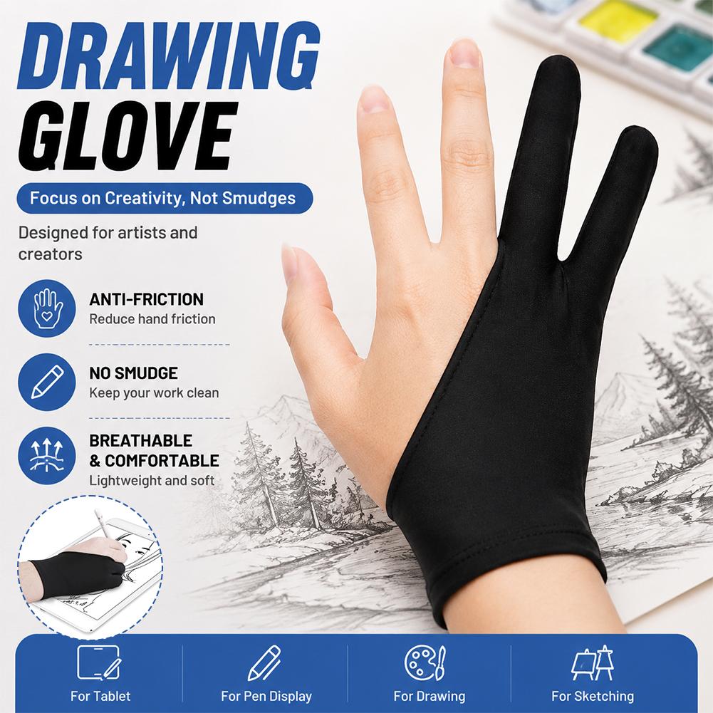 Drawing Glove Anti Touch Scree - Drawing Glove Artist recensie en prijs