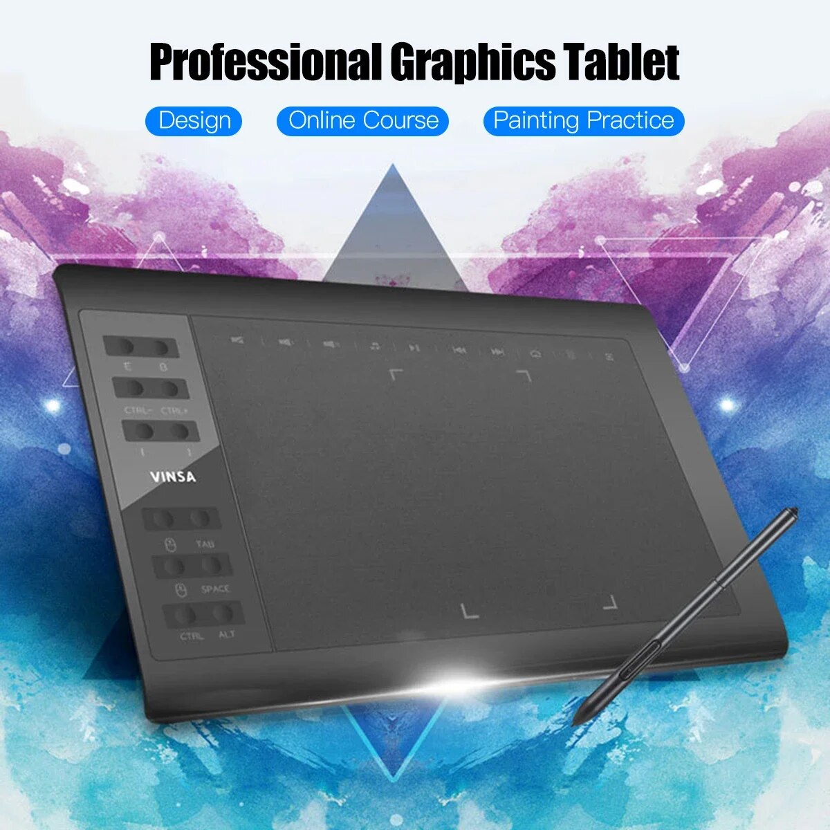 10x6 Inch Professional Graphic - Graphic Tablet Accessories recensie en prijs